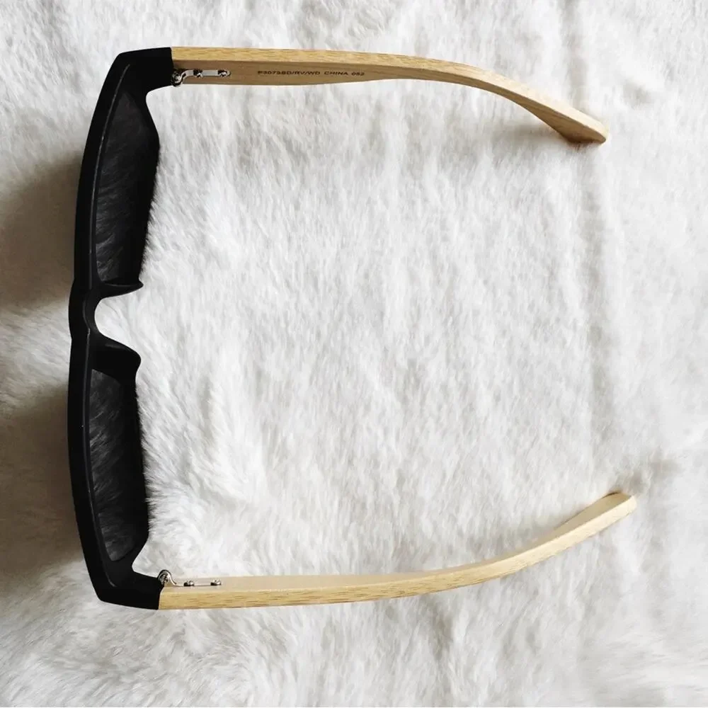 Jensen Blue & Light Wood Sunglasses